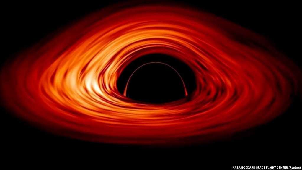 Черная дыра затягивает в себя звезду. Снимок NASA/GODDARD SPACE FLIGHT CENTER