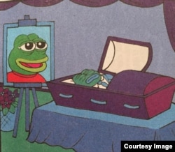 A controversial cartoon frog has been killed off by its creator. (Matt Furie)