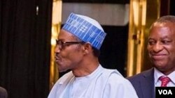 Le président nigérian Muhammadu Buhari