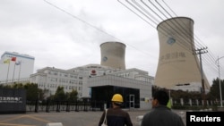 中国辽宁省沈阳市的一座燃煤发电厂（路透社2021年9月29日）