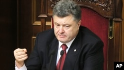 Ukraine's President Petro Poroshenko, Dec. 2, 2014. 