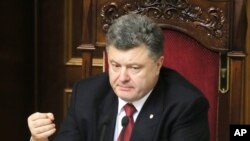 Ukraine's President Petro Poroshenko, Dec. 2, 2014.