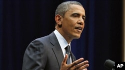 U.S. President Barack Obama speaks during the "Together We Thrive: Tucson and America" at the University of Arizona in Tucson, Arizona, 12 Jan 2011