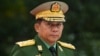 Panglima militer Min Aung Hlaing memegang kekuasaan di Myanmar pasca kudeta militer hari Senin (1/2).