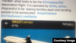Britain has deported 14 Zimbabweans, according to lawyers representing the deportees. (Photo: Barac/Twitter)
