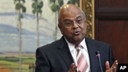 Le ministre sud-africain des Finances, Pravin Gordhan