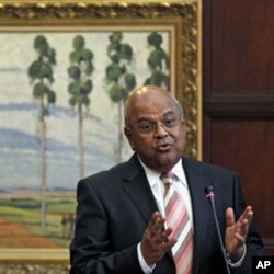 Le ministre sud-africain des Finances, Pravin Gordhan