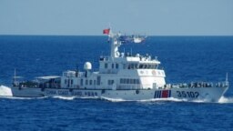 日本海上保安廳第11管區2016年8月6日公開了當天上午拍攝到在尖閣諸島（釣魚島）附近海域航行的中國海警船照片。