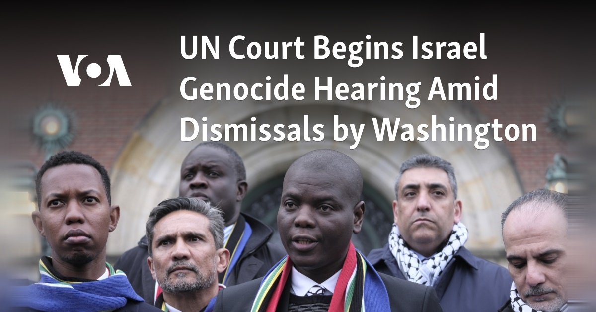 UN Court Begins Israel Genocide Hearing Amid Dismissals By Washington