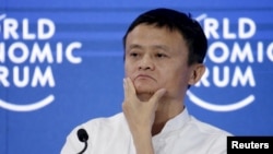 FILE - Jack Ma, Alibaba's chairman and CEO, says he'll preserve editorial independence for the South China Morning Post, a publication his company is buying. Others doubt that. He's shown Sept. 9, 2015.