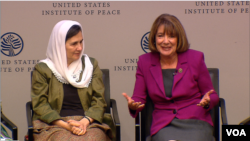 خانم غنی، بانوی اول افغانستان و سوزان دیفیس، عضو مجلس نمایندگان امریکا