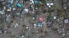 A general view shows destruction after Cyclone Idai in Beira, Mozambique, March 16-17, 2019 in this still image taken from a social media video on March 19, 2019. (Care International/Josh Estey) 