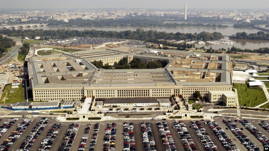 ABD Savunma Bakanlığı binasının havadan görünümü