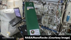With the help of NanoRacks, the Chinese experiment flew on the SpaceX CRS-11 Dragon spacecraft to the International Space Station in June 2017.