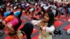Millions Mark First International Yoga Day