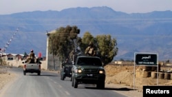Binh sĩ Pakistan tại thị trấn chính trong khu vực bộ tộc Nam Waziristan giáp Afghanistan.