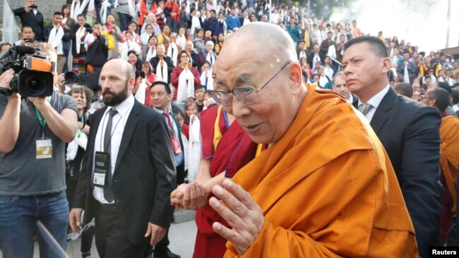 西藏精神领袖达赖喇嘛2018年9月21日访问瑞士。