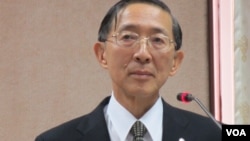 台湾外交部长 林永乐(美国之音张永泰拍摄)