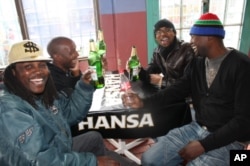 South Africans in bars around South Africa are backing the Black Stars