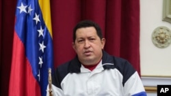 Shugaban kasar Venezuela Hugo Chavez wanda ke fama da cutar sankarar da yake jinya a kasar Cuba