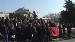 Protestë në Tiranë për mbrojtjen e lumenjve Radika dhe Vjosë