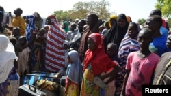 Wasu 'yan gudun hijira daga jihar Borno