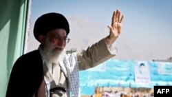  Ayatollah Ali Khamenei ຜູ້ນໍາສູງສຸດຂອງອີຣ່ານ.
ວັນທີ 6 ພຶດສະພາ 2012/