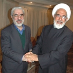 موسوی و کروبی از انتخابات گذشته ریاست جمهوری ، دولت احمدی نژاد را به خرید رای و پرداخت پول متهم کرده بودند
