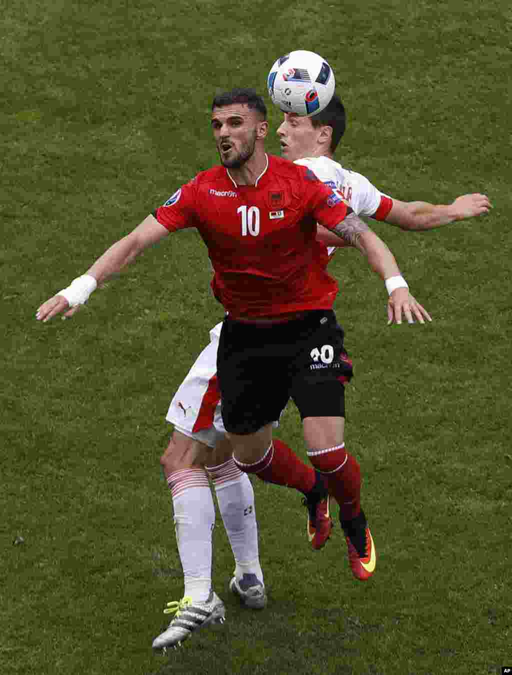 Soccer Euro 2016 Albania Switzerland