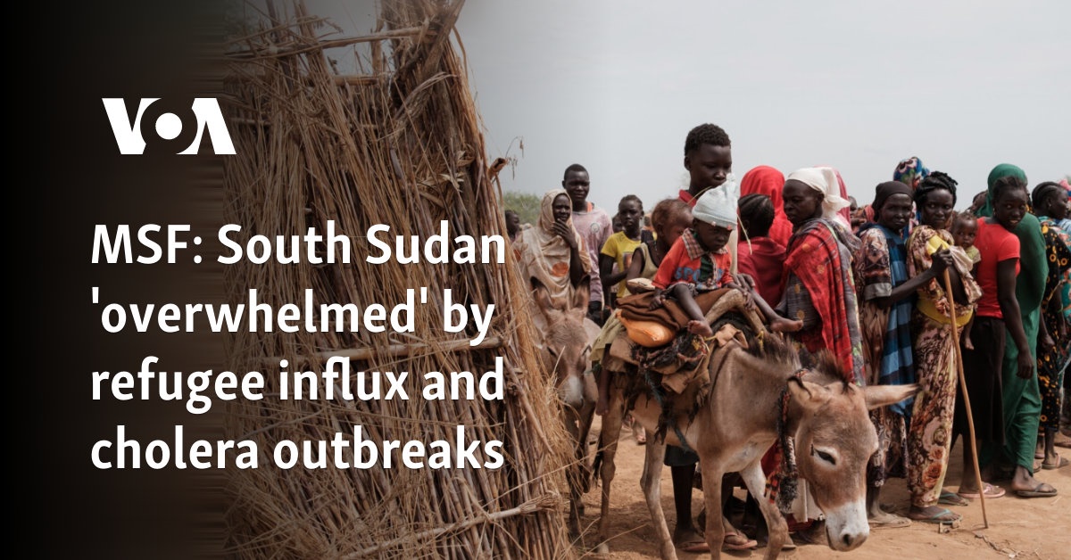 South Sudan Faces Refugee and Cholera Crisis