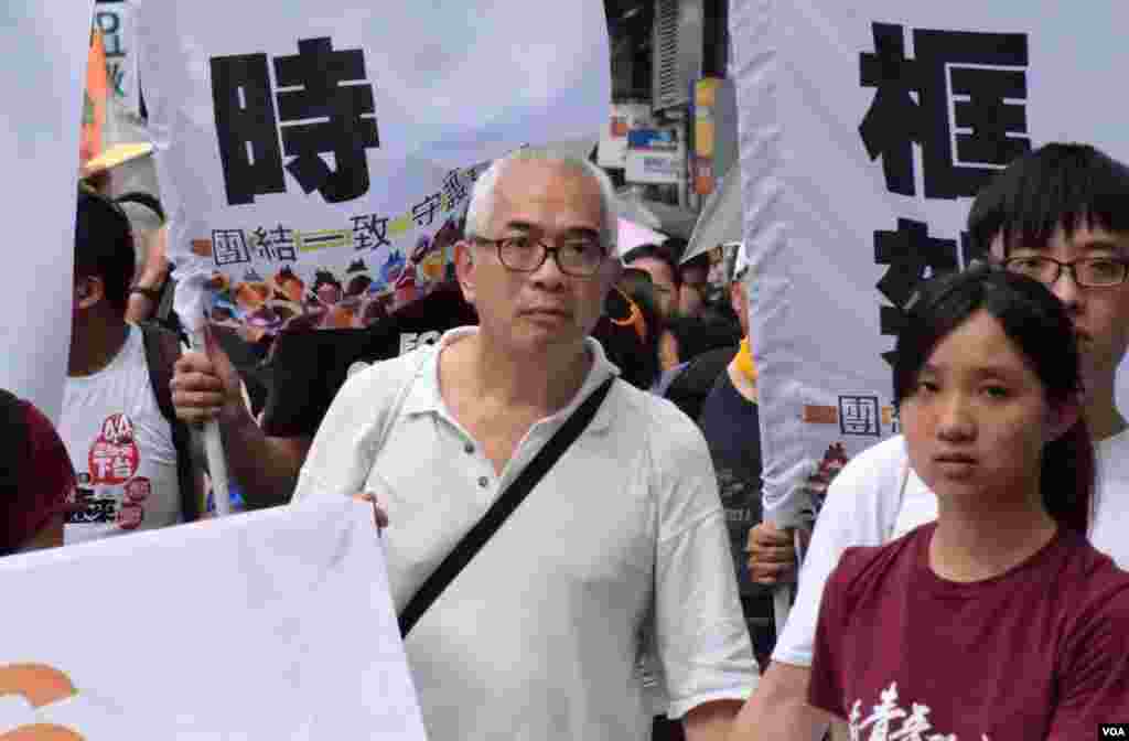 時事評論員程翔 (美國之音 湯惠芸攝)