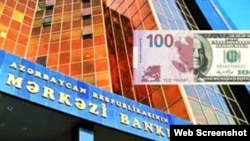 Mərkəzi Bank (Kollaj-dollar-manat)