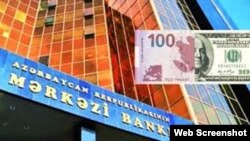 Mərkəzi Bank (Kollaj-dollar-manat)