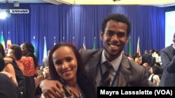 Graça Sanches e Joel Almeida, participantes de Cabo Verde no Yali 2015