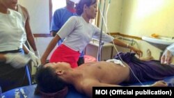 မောင်တောမှာ ပစ်ခတ်ခံရတဲ့ကျောင်းဆရာ ဆေးကုသမှုခံယူ