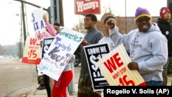 Demonstracije povodom podizanja minimalne cene rada, juče u Džeksonu, u državi Misisipi