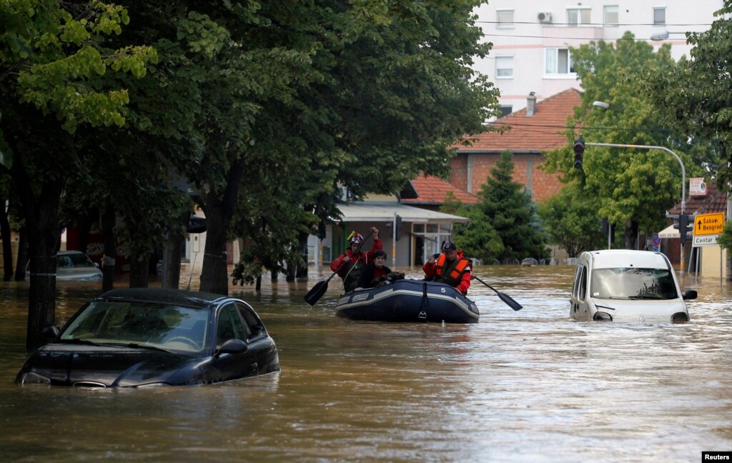 Floods Devastate Balkans