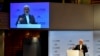 Menlu Iran Mohammad Javad Zarif berbicara di Munich, Jerman hari Minggu (17/2). 