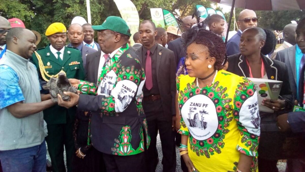 Zimbabwe S President Mnangagwa Unhurt After Blast At Rally Zimbabwe S President Mnangagwa Unhurt After Blast At Rally