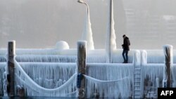 Німеччина потерпає від морозів. Фото: 28 лютого, 2018 