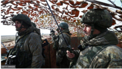Российские подразделения на учениях в Крыму 
