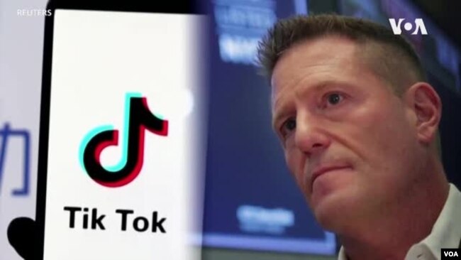 资料照:凯文·梅耶尔出任TikTok首席執行官前的照片。