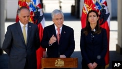 El presidente chileno, Sebastián Piñera, anunció el domingo 5 de enero de 2020 un plan para reformar el sistema estatal de salud.