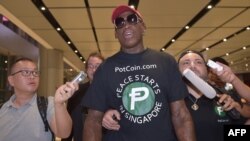 ARHIVA - Bivši američki košarkaš Denis Rodman (Foto: AFP PHOTO / ADEK BERRY)