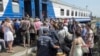 Một trung tâm tiếp nhận cứu trợ nhân đạo cho người tỵ nạn ở Donetsk, Ukraine 