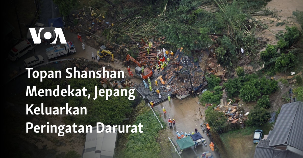 Topan Shanshan Mendekat, Jepang Keluarkan Peringatan Darurat
