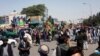مظاهرات هواداران جنبش در فاریاب به خشونت گرایید