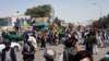 اعتراضات در فاریاب برای رهایی قومندان قیصاری ادامه دارد