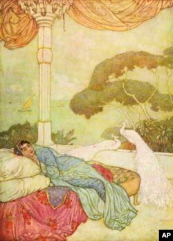 عمر خیام کی ایک اور رباعی مصور کی نظر میں