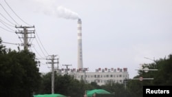 Planta generadora de electricidad a base de carbón en Shenyang, provincia de Liaoning, China, el 29 de septiembre de 2021. 